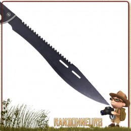 Machette D Handle SawBack Rothco randonnée bushcraft survie jungle