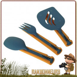 Set de Couverts ultra légers Base Camp Baladéo de camping trekking