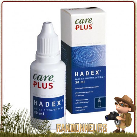 Désinfectant Eau Potable HADEX Care Plus