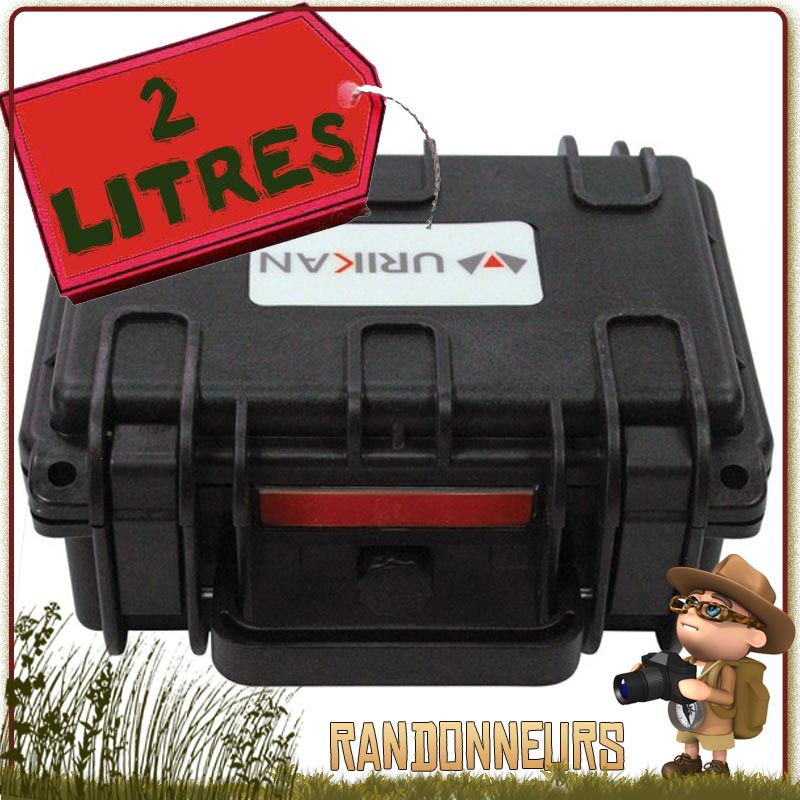 Valise Rigide étanche Urikan XPLOR 2 Litres pour ordinateur portable