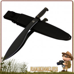 Machette lame 42 cm de Puma Tec, en acier 420, manche gomme idéale pour  travaux de coupes et débroussaillage bushcraft