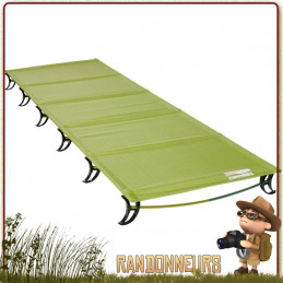 Lit Pliant thermarest LUXURYLITE Ultralite Cot Reflect Large de bivouac léger pour le trek et campement nomade