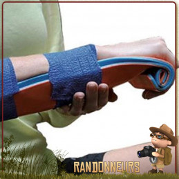 ATTELLE MODELABLE SAM SPLINT 91x10 cm pour tous les types d'immobilisation de premiers soins avec traumatisme