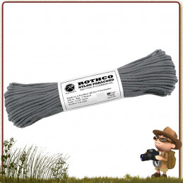 Paracorde Rothco CHARCOAL GREY 30 mètres