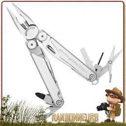 Pince Multi Fonctions WAVE Plus Leatherman tout inox robuste pas cher outil de survie professionnel