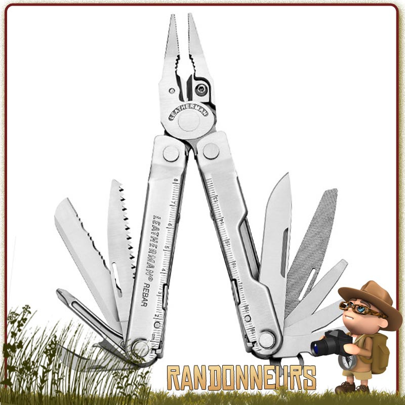 pince multifonctions REBAR Leatherman pince renforcée pour les travaux extrêmes survie