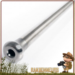 Bouffadou inox Firepipe Petromax allumer un feu de camp, ou raviver la flamme d'un réchaud bois bushcraft