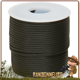 Cordelette paracorde 550 EDCX Nylon Paracord noire