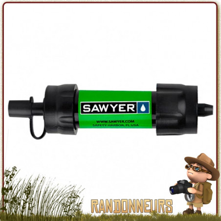 Paille Filtrante Mini Sawyer Verte