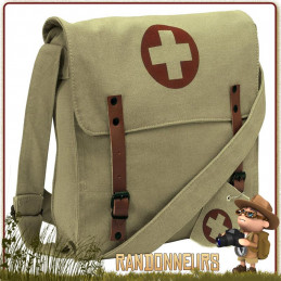 sac besace coton canvas medic rothco de transport équipement randonnée bushcraft
