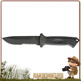 Poignard Prodigy Gerber, meilleur couteau bushcraft survie plate semelle tactique militaire