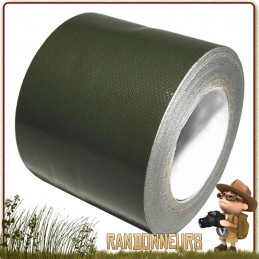 Duct Tape Haute Résistance vert armée Ruban adhésif vinyle haute résistance kaki, adhésif avec bande large