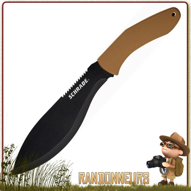 Machette Frontier 43 cm SCHRADE randonnee bushcraft survie jungle