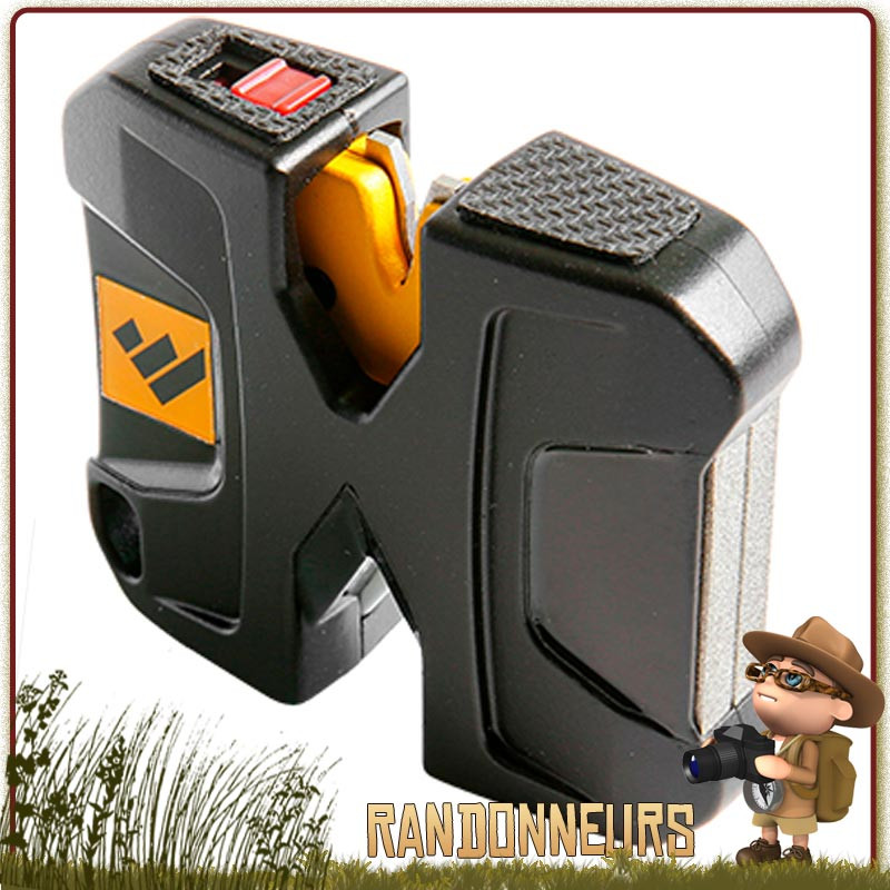 Affuteur Manuel Pivot Worlsharp portable pour l'aiguisage de couteaux pliants survie bushcraft