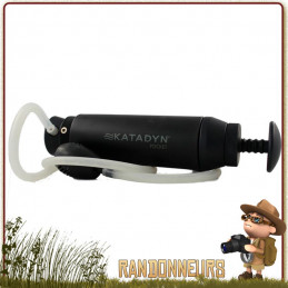Le filtre Katadyn Pocket Tactical, dédié aux forces armées, assure un grand débit de filtration jusqu'à 50000 litres