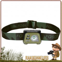 Lampe Frontale Tactique Fosco puissante pour les forces armées militaire