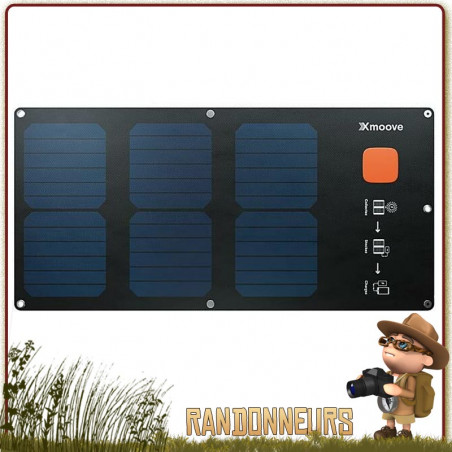 Chargeur Solaire TRAIL 21W X-MOOVE