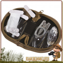 Kit de couture de poche Militaire BCB en pochette camouflage multicam