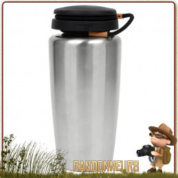 gourde nalgene inox 1 litre large ouverture sans bpa ni vernis qui passe au feu. Gourde randonnée nalgene france