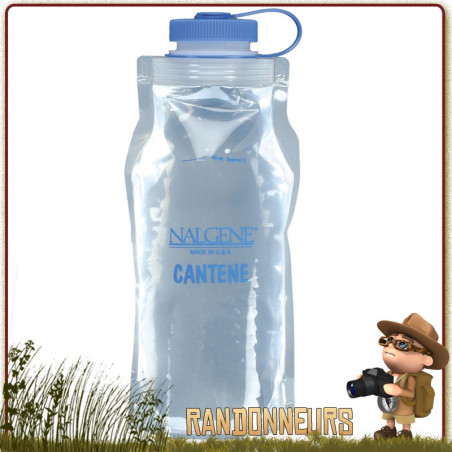 Gourde Plastique Souple Nalgene Cantene Pliable 150 cl