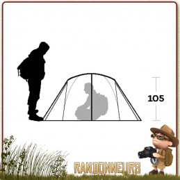Tente GRIT 2 places FERRINO pour randonner leger