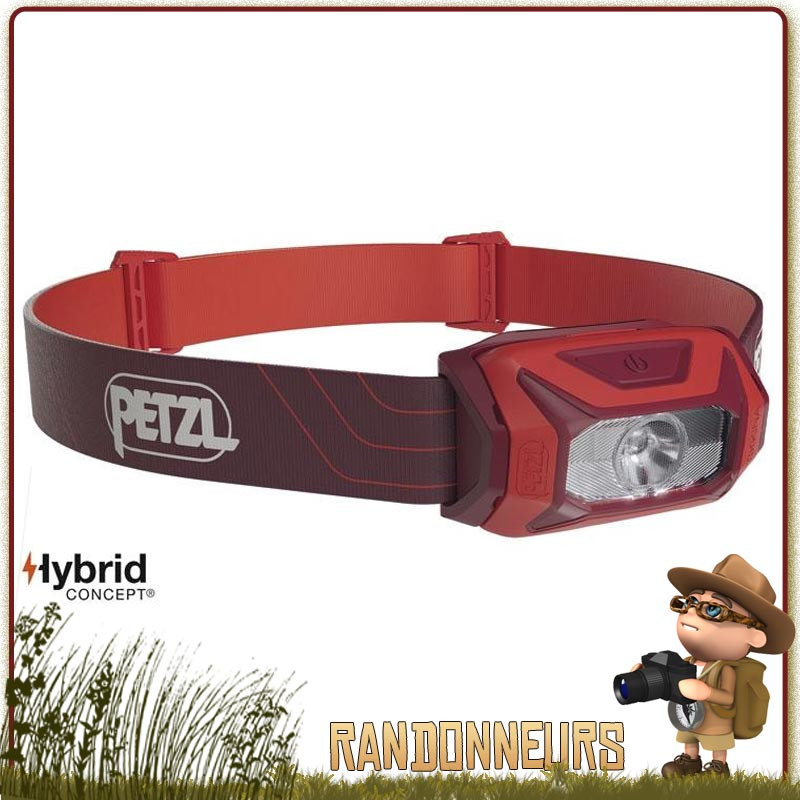 meilleure Lampe PETZL Tikkina Rouge puissante legere