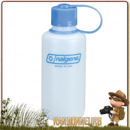 Gourde Nalgene Petite Ouverture 50 cl HDPE BLANCHE