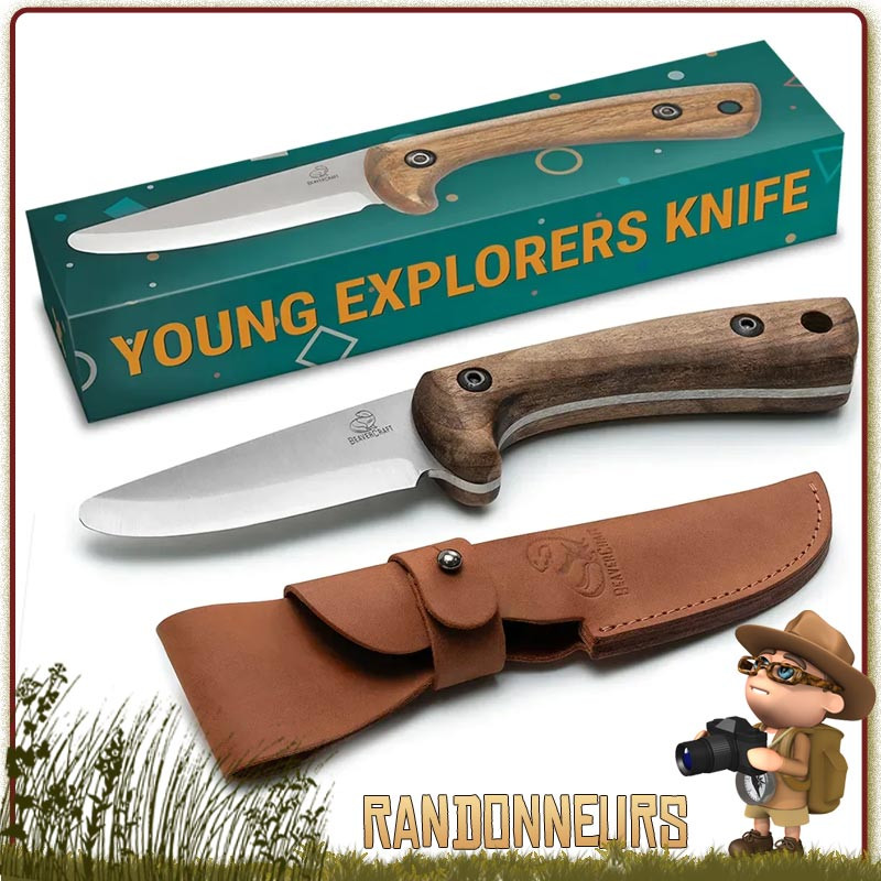 Hachette Bushcraft Mora knive randonnee en foret