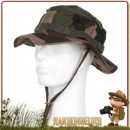 Chapeau militaire de brousse CAMO avec moustiquaire Fostex