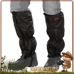 Guêtres de marche Highlander Polyester 600D XTP PU ripstop imperméables taillées spécialement pour les hommes