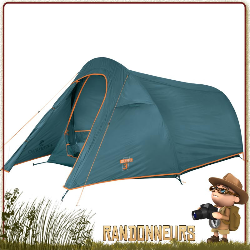 Tente bivouac legere SLING 3 places FERRINO pour trois personnes