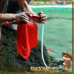 filtre eau portable randonner léger HyperFlow MSR ensemble complet de filtration eau potable débit  3 Litres par minute