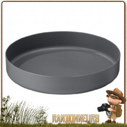 Assiette DeepDish MSR pour randonner léger, Polypropylène sans BPA, ultra légère et incassable, pour le camping