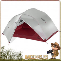 TENTE MUTHA HUBBA NX MSR V2 Grise randonnée bikepacking pour 3 places sue 3 saisons moins de 3 kg