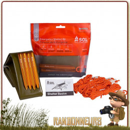 Kit Survie bushcraft BCB pour survivre en foret nature jungle extreme