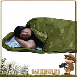 sursac bivy bag escape de survie SOL Survive Outdoors Longer vert olive militaire et buschcraft survie nature