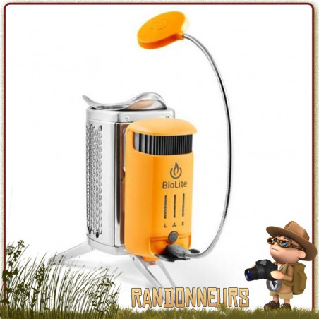 Rechaud Bois CampStove 2 Plus
 Biolite