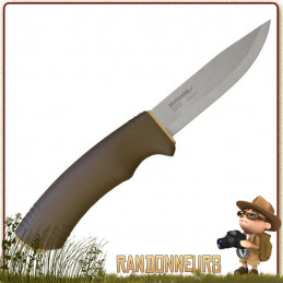 Couteau Survival Bushcraft Morakniv, la qualité d'un couteau Mora avec lame tranchante inox 11 cm