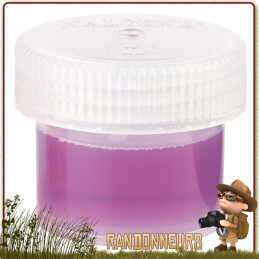 Boite de Stockage Jar 60ml Nalgene Polypropylène pour le transport et le stockage aliments, produits cosmétiques