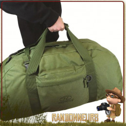 Sac Portage Militaire LOADER 65 Litres Olive Highlander pour le voyage et le transport équipement bushcraft