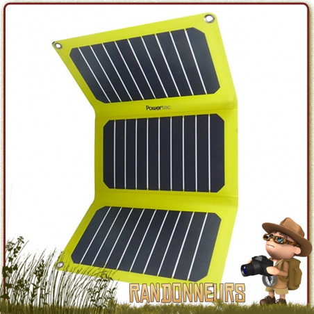 Chargeur Solaire PTFLAP Dual 16W SunPower Powertec