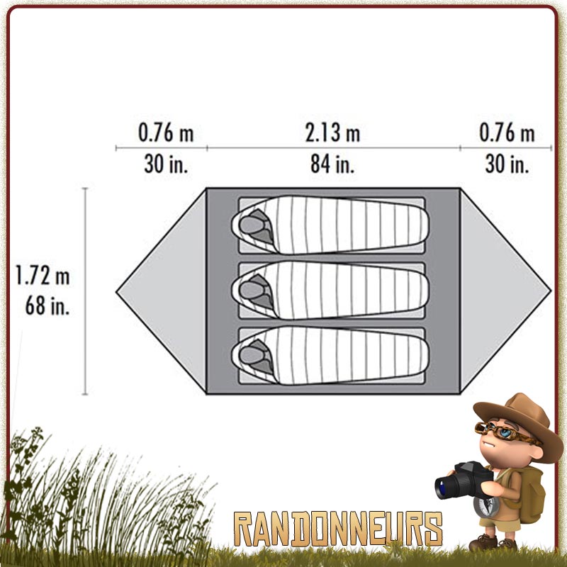 Tente randonnée ultra légère MSR, comparer les tentes MSR pour choisir au meilleur prix votre tente MSR