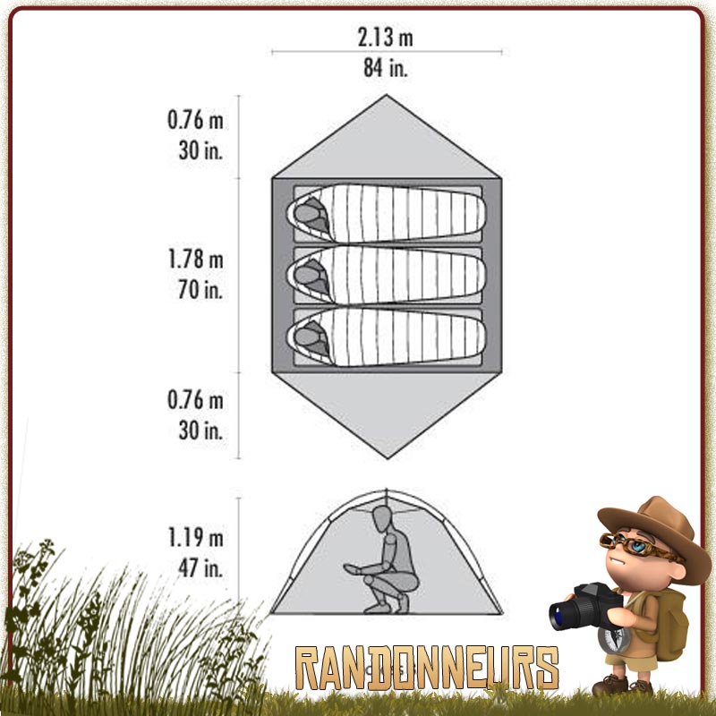 Tente randonnée ultra légère MSR, comparer les tentes MSR pour choisir au meilleur prix votre tente MSR