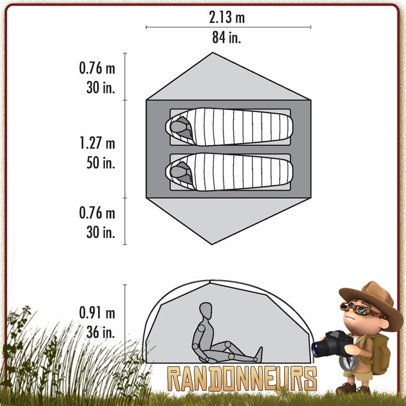 Tente randonnée ultra légère MSR, comparer les tentes MSR pour choisir au meilleur prix votre tente MSR