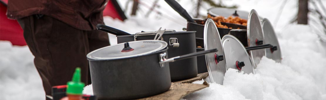 La cuisine de trekking, toute la vaisselle pour randonner